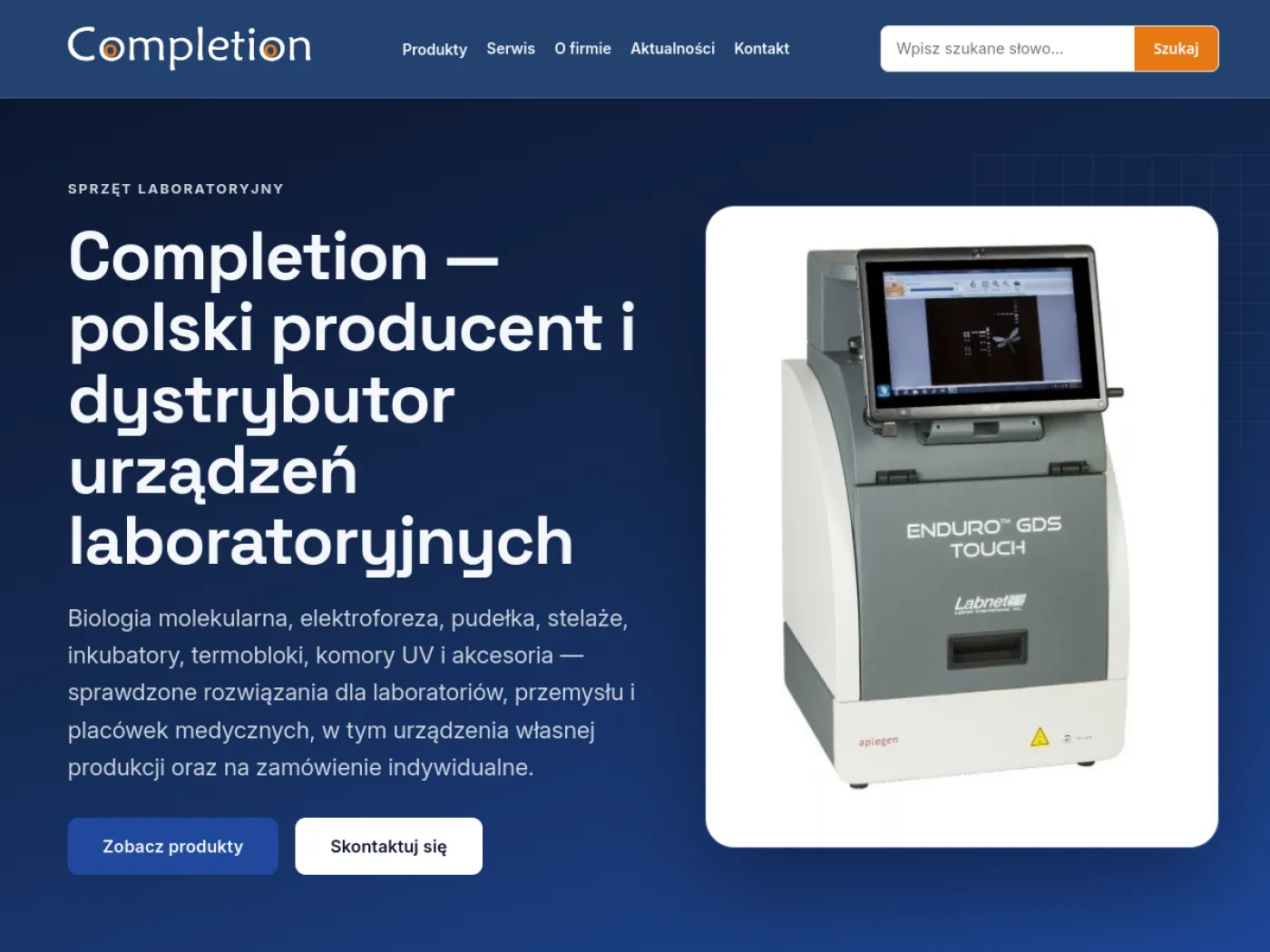 Completion.pl – realizacja Domenafirmy